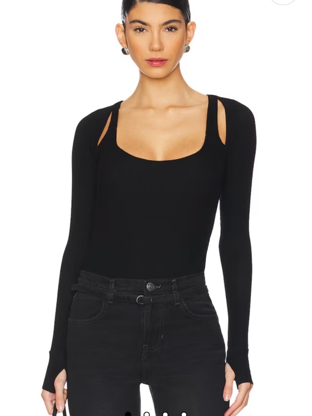 Michael lauren stanfield long sleeve cutout Long sleeve
